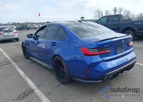 2024 BMW M3 Competition xDrive from USA, damaged, VIN WBS43AY01RFS51955